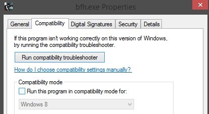 Changing Punkbusters compatibility settings